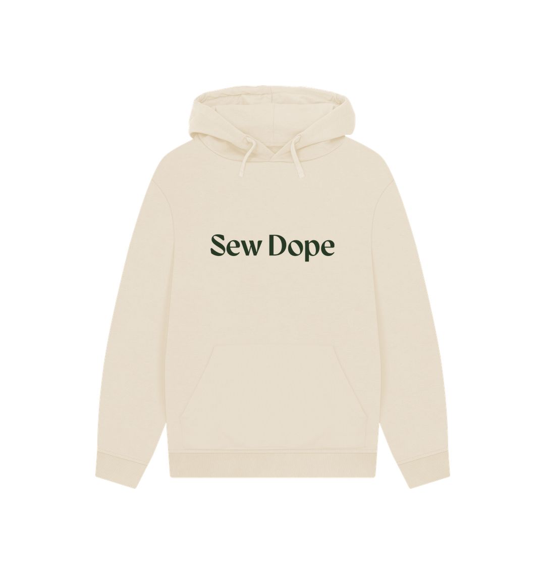 Oat Printed Hoody Front