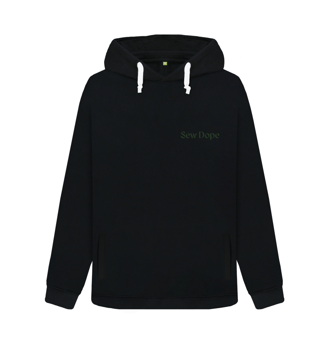 Black basic hoodie