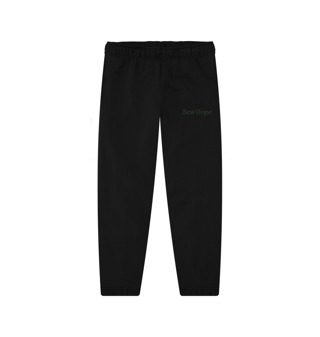 Black Joggers Front