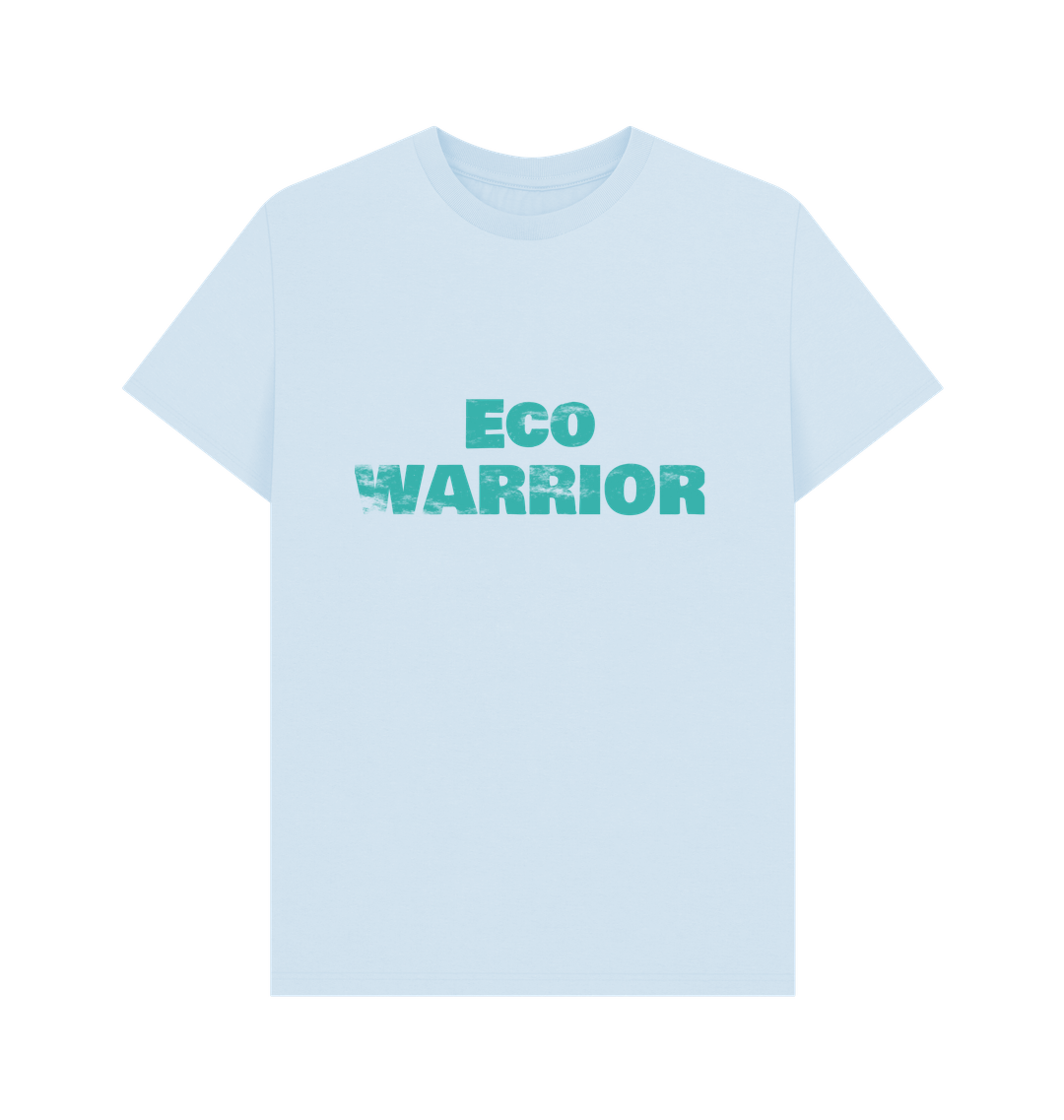 Sky Blue Printed T-shirt Front