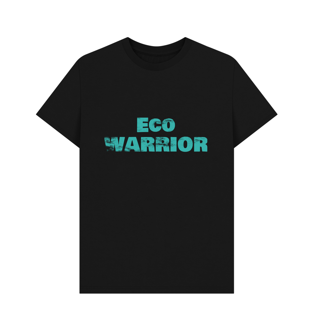 Black Printed T-shirt Front