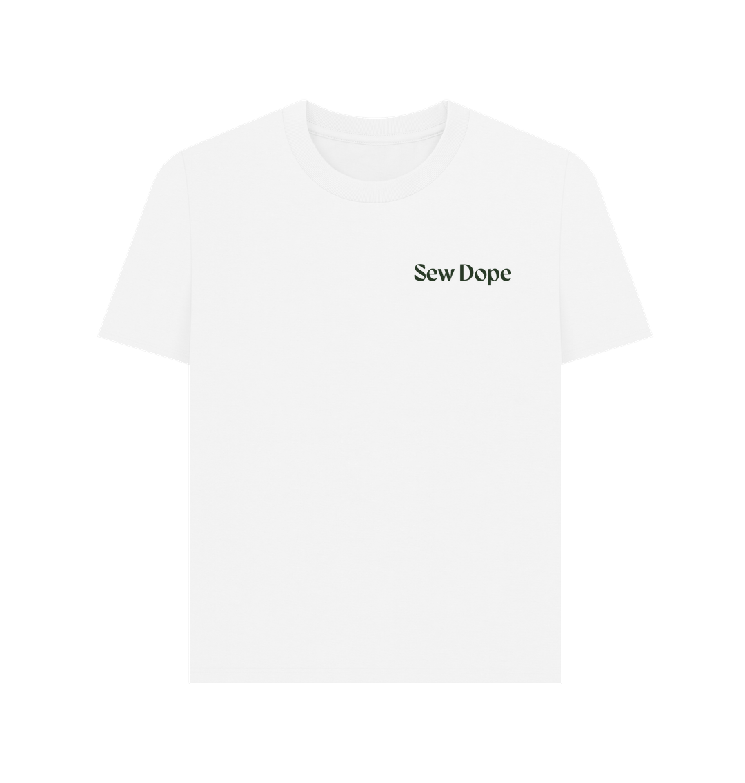 White basic t-shirt