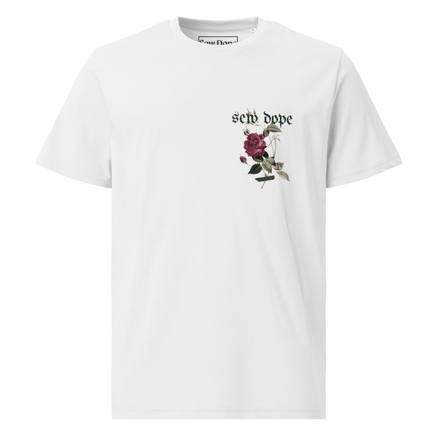 Sew Dope Oversized Rose Graphic Tee