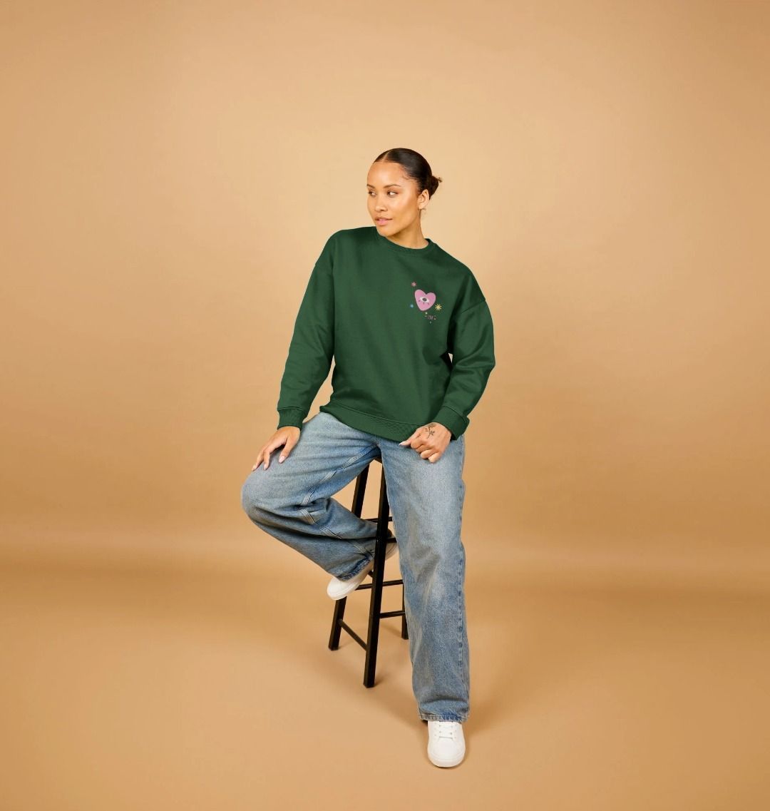 Love Vision Organic Cotton Sweatshirt