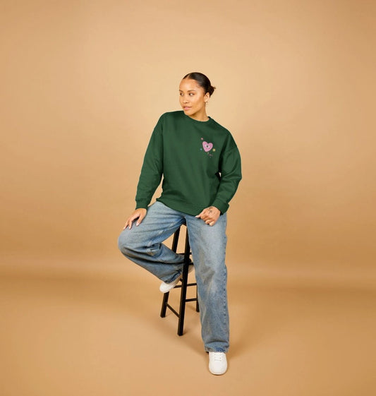 Love Vision Organic Cotton Sweatshirt